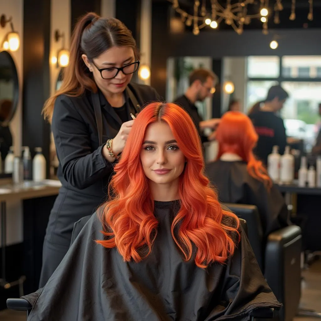 Coloración de cabello