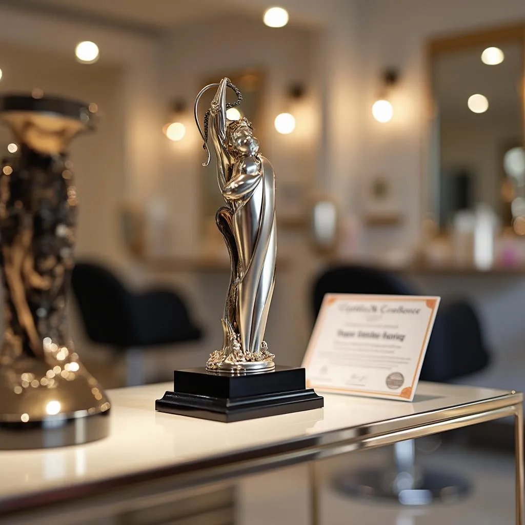 Premio a la excelencia en peluquería